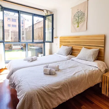 Apartament Myhousespain - Con Patio En Frente De La Playa Gijón